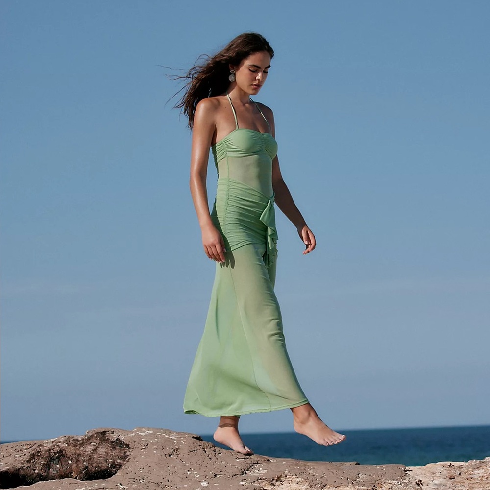 Nightcap Mermaid Mesh Dress